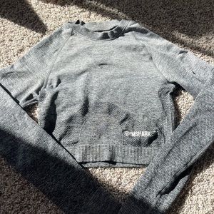 Gymshark gray long sleeve womans